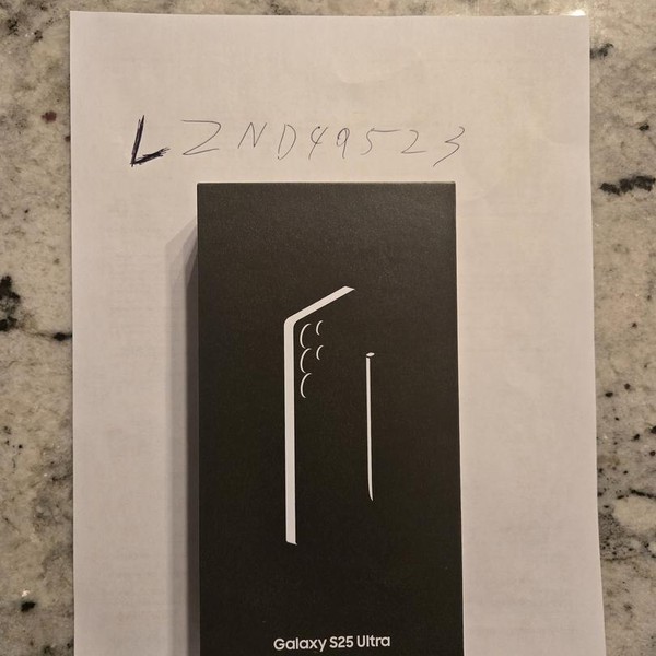 Samsung Galaxy S25 Ultra - Unlocked, 512 GB, Black, 12 GB, SM-S938U1