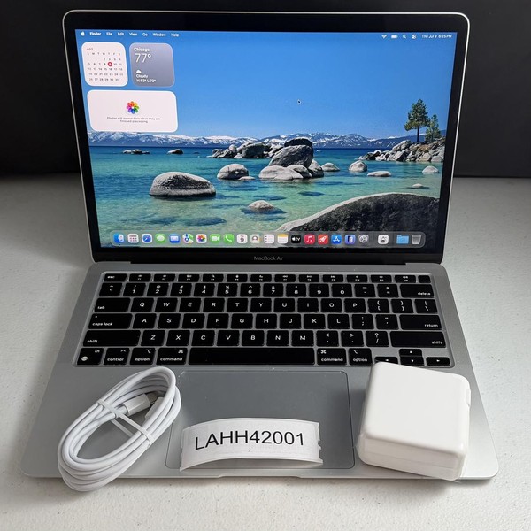 MacBook Air 2020 - 13 inch - 256 GB, Silver, 8 GB, Apple M1