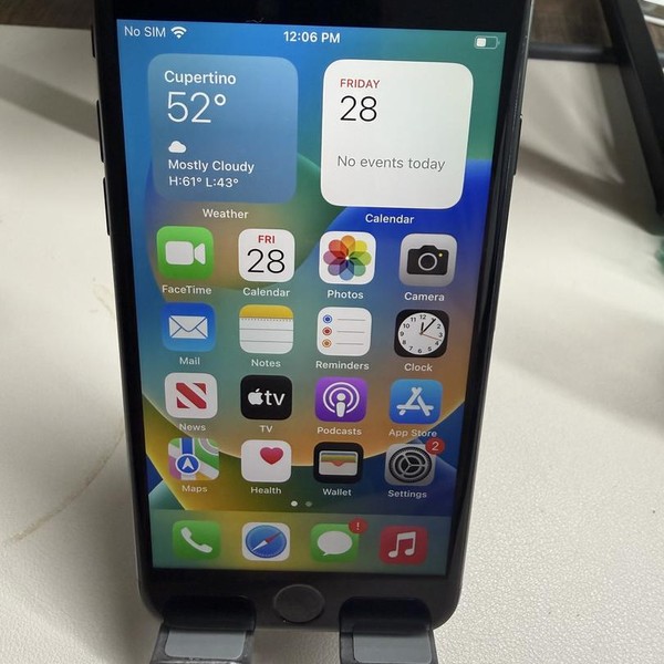 Apple iPhone 8 - Unlocked, 64 GB, Gray, A1905, GSM