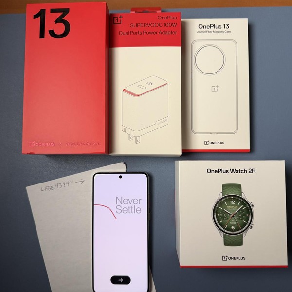 OnePlus 13 - Unlocked, 512 GB, Arctic Dawn, 16 GB