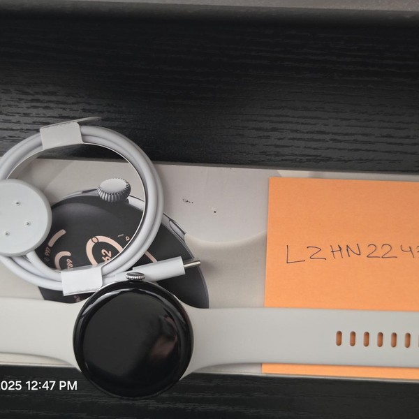 Google Pixel Watch 3 - Wi-Fi, Silver, 45mm, Wi-Fi