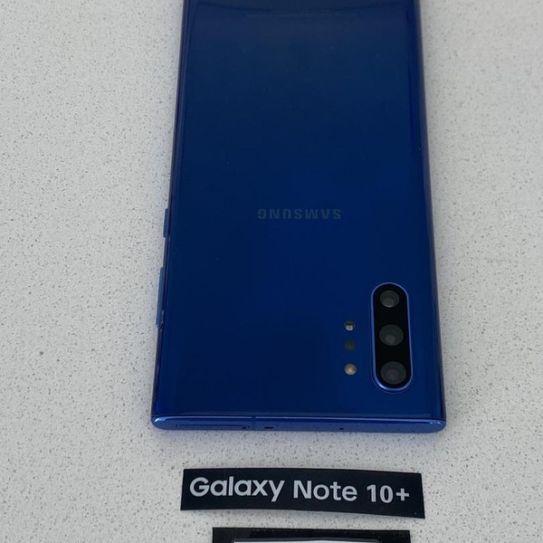 Samsung Galaxy Note 10 Plus - AT&T, 256 GB, Blue, 12 GB, SM-N975U