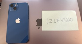 Good
													Apple iPhone 13 - Unlocked, Blue, 128 GB, A2482, photo 2 of 12