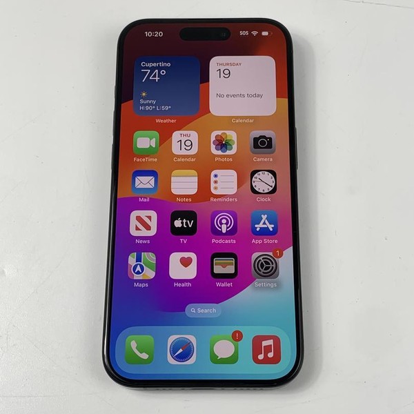 Apple iPhone 15 Pro - Unlocked, 256 GB, Black, A2848