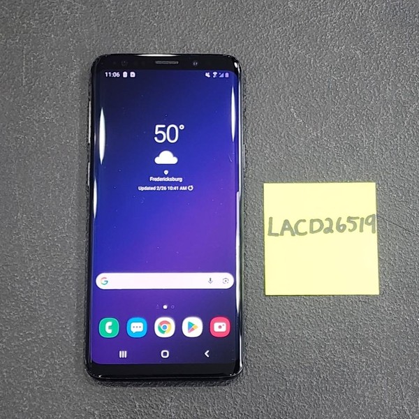 Samsung Galaxy S9 - Verizon, 64 GB, Black, SM-G960U