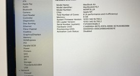 Fair
													MacBook Air 2020 - 13" - Apple M1, Gray, 128 GB, 8 GB, photo 3 of 14