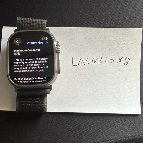 Apple Watch Ultra 2 49mm - Unlocked, Natural, A2986