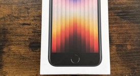 New
													Apple iPhone SE 3rd Gen 2022 - Unlocked, Midnight, 64 GB, A2595, photo 1 of 4