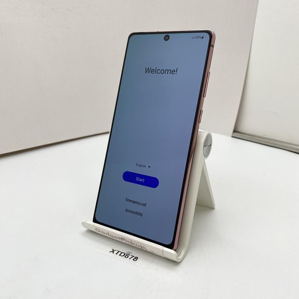 Samsung Galaxy Note 20 5G - Unlocked, 128 GB, Mystic Bronze, 8 GB, SM-N981U1