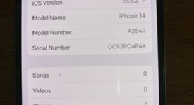 Good
													Apple iPhone 14 - Unlocked, Midnight, 128 GB, A2649, photo 3 of 12