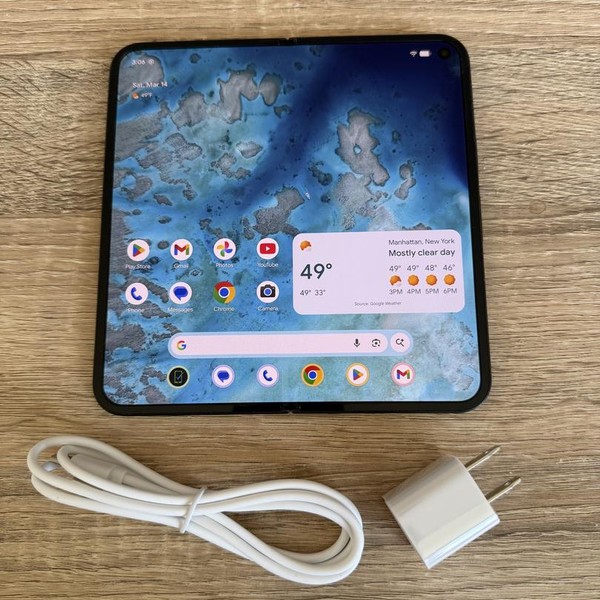 Google Pixel 9 Pro Fold - Unlocked, 256 GB, Obsidian, GGH2X