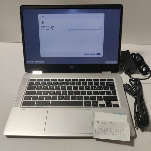 HP Chromebook X360 14a - 64 GB, Silver, 4 GB, Intel Pentium