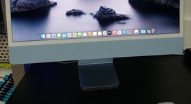 Mint
													iMac 2023 24" - Apple M3, Blue, 256 GB, 16 GB, WiFi Only, 8-core GPU, photo 2 of 3