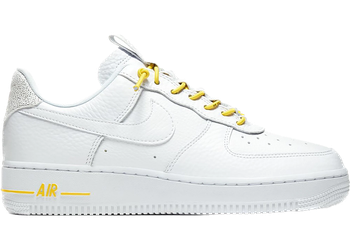 Nike Air Force 1 Low Lux White Chrome Yellow (Women's) for sale