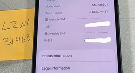 Good
													Samsung Galaxy A35 5G - Unlocked, Navy Blue, 128 GB, 6 GB, photo 2 of 7