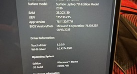 Good
													Microsoft Surface Laptop 7 - Platinum, 256 GB, 16 GB, 13.8", photo 3 of 9