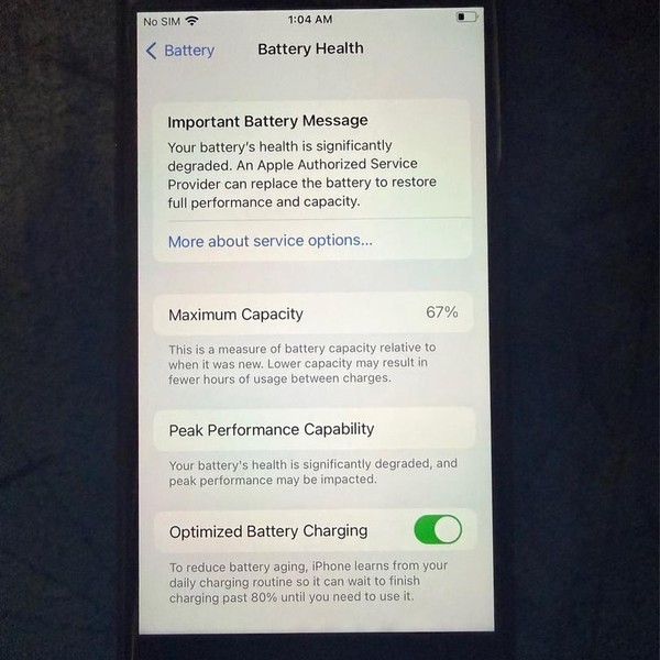Apple iPhone 7 - Unlocked, 128 GB, Black, A1660