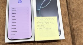 Mint
													Apple iPhone 16 Pro Max - Unlocked, White, 256 GB, A3084, photo 2 of 8