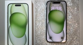 Good
													Apple iPhone 15 - Unlocked, Green, 128 GB, A2846, photo 5 of 7