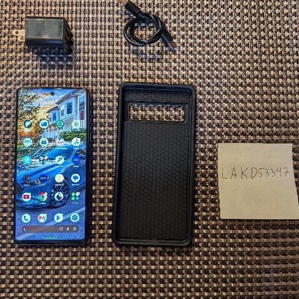 Google Pixel 7 - Verizon, 128 GB, Obsidian, 8 GB, GQML3, mmWave 5G