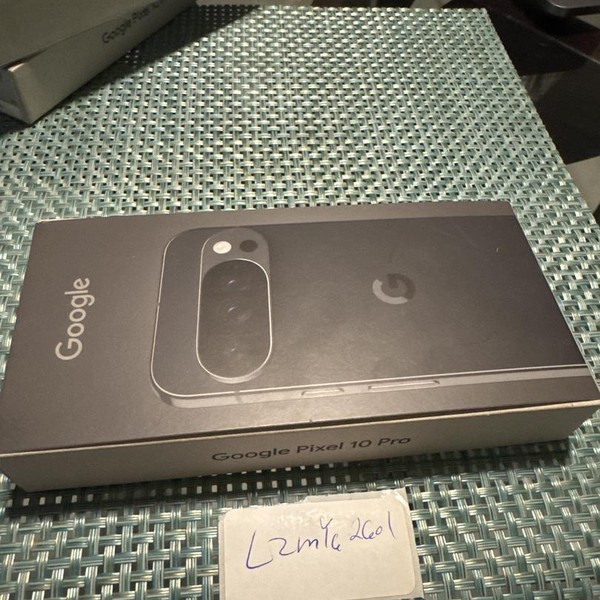 Google Pixel 10 Pro - Unlocked, 1 TB, Obsidian, G4QUR