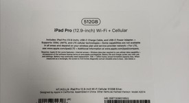 New
													Apple iPad Pro 12.9" 3rd Gen 2018 - Unlocked, Silver, 512 GB, A2014, photo 3 of 4