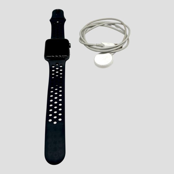 Apple Watch Series 3 42mm - Unlocked, Gray, A1861, Nike