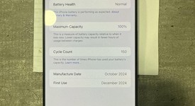 Mint
													Apple iPhone 16 Pro Max - Unlocked, Black, 256 GB, A3084, photo 1 of 8