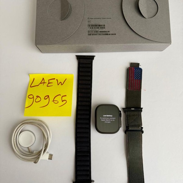 Apple Watch Ultra 3 49mm - Unlocked, Black, A3281