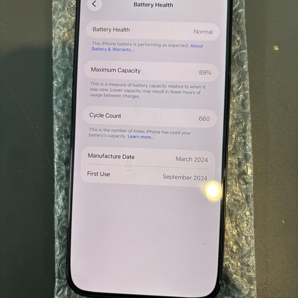 Apple iPhone 15 Pro Max - Unlocked, 1 TB, Black, A2849