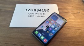 Good
													Apple iPhone 11 - Unlocked, Black, 64 GB, A2111, photo 1 of 5
