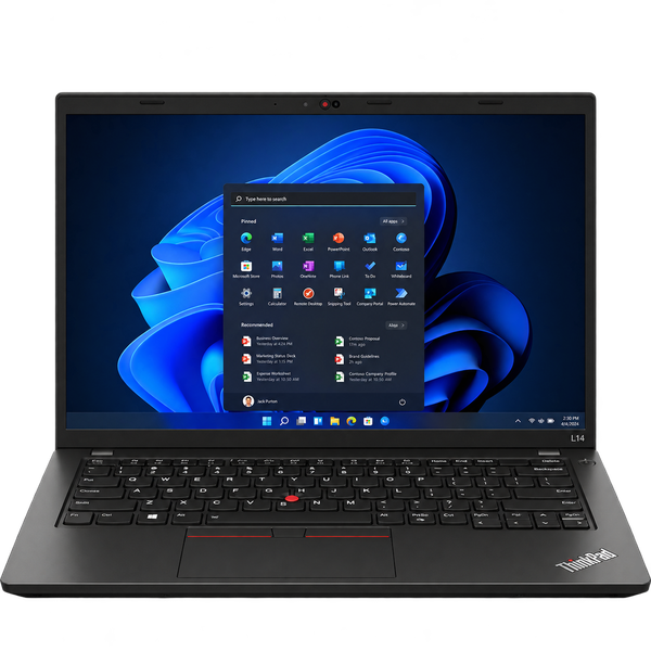 Lenovo ThinkPad L14 (Gen 4) - 256 GB, Thunder Black, 16 GB, AMD Ryzen 5 Pro, FHD