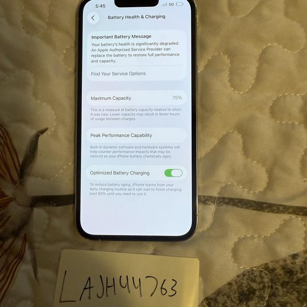 Apple iPhone 13 Pro - Unlocked, 256 GB, Silver, A2483