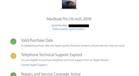 Good
													MacBook Pro 2019 - 16" - I9, Gray, 1 TB, 16 GB, photo 1 of 28