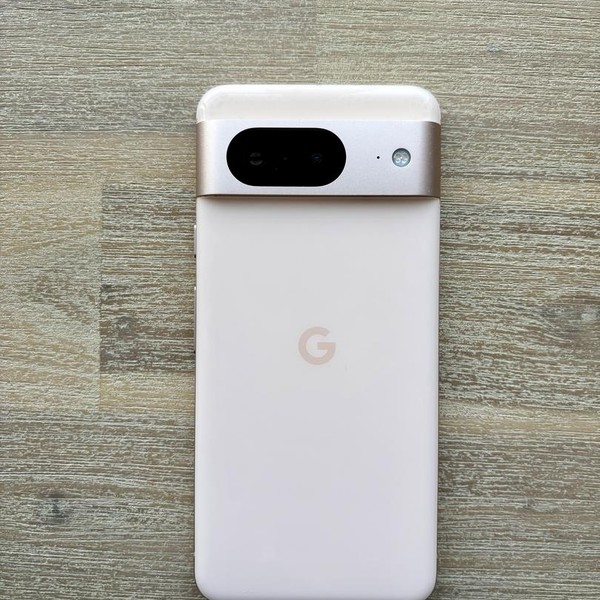 Google Pixel 8 - Unlocked, 128 GB, Rose, 8 GB, G9BQD, Sub-6 5G
