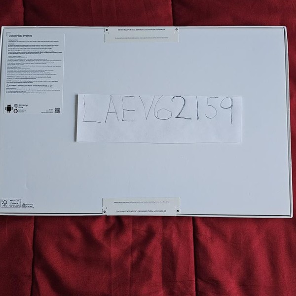 Samsung Galaxy Tab S9 Ultra - Wi-Fi, 512 GB, Graphite, 12 GB, SM-X910