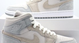 New
													Jordan 1 Mid SE Particle Grey (Women's) - 11, photo 3 of 9