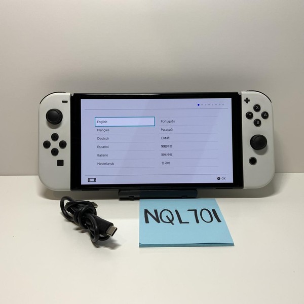 Nintendo Switch - OLED - 64 GB, White
