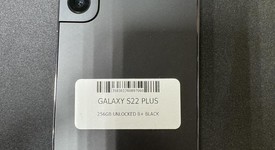 Good
													Samsung Galaxy S22 Plus - Unlocked, Black, 256 GB, 8 GB, SM-S906U1, photo 1 of 7