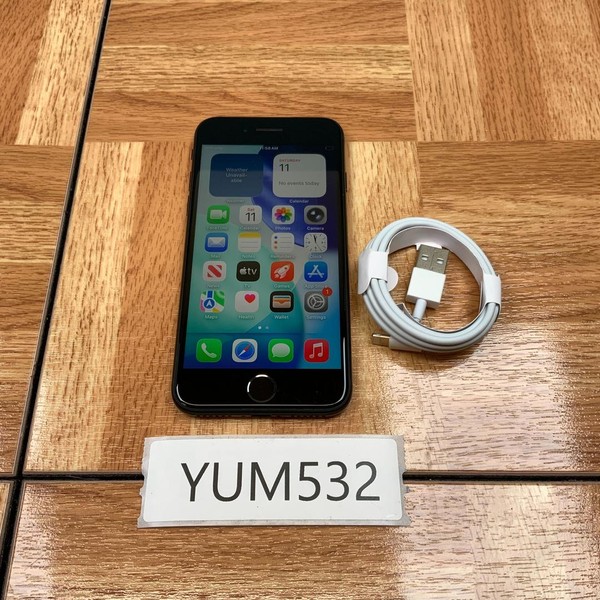 Apple iPhone SE 3rd Gen 2022 - Unlocked, 64 GB, Midnight, A2595