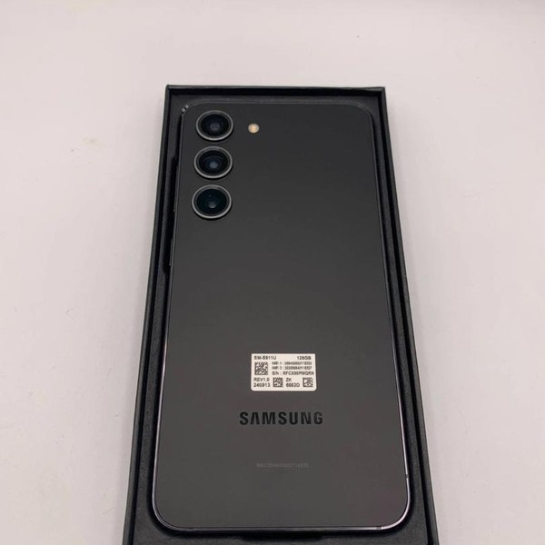 Samsung Galaxy S23 - Unlocked, 128 GB, Black, 8 GB, SM-S911U1