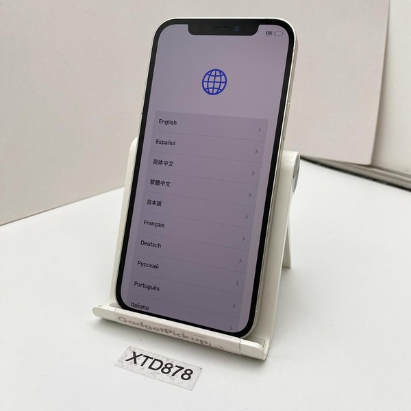 Apple iPhone 12 - Unlocked, 128 GB, White, A2172