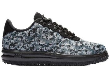 Nike Lunar Force 1 Duckboot Low Textile Wolf Grey for sale