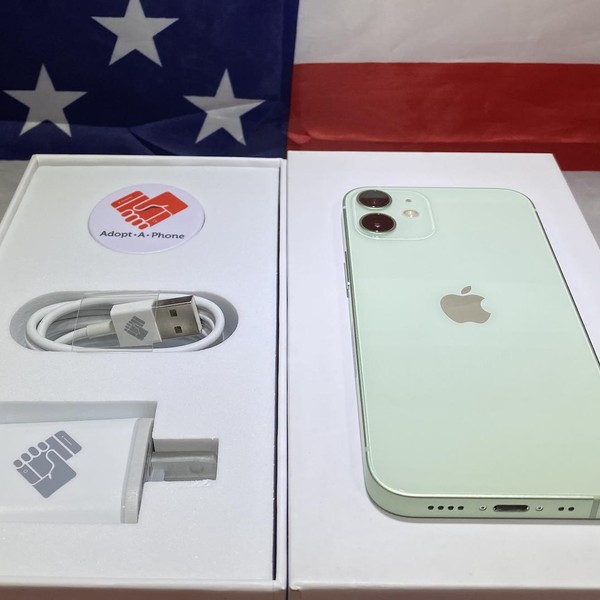 Apple iPhone 12 Mini - Mint Mobile, 64 GB, Green, A2176