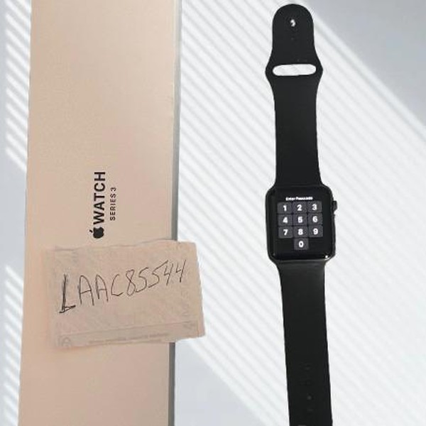 Apple Watch Series 3 38mm - Gray, A1858, Aluminum - GPS