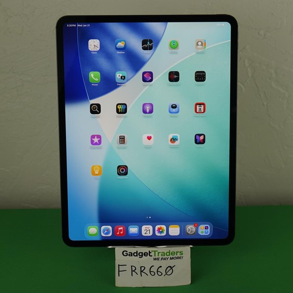 Apple iPad Pro 13 inch (M5) 2025 - Unlocked, Apple M5 9-Core, Space Black, 256 GB, A3361, Standard Glass