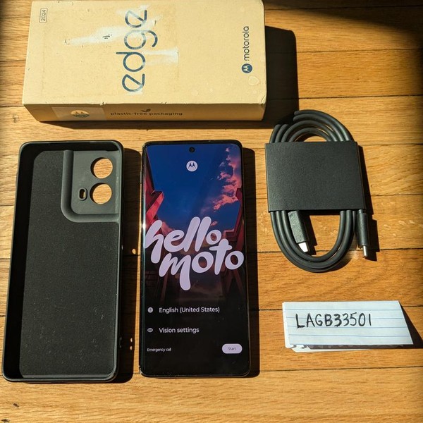 Motorola Edge (2024) - Unlocked, 256 GB, Midnight Blue, 8 GB