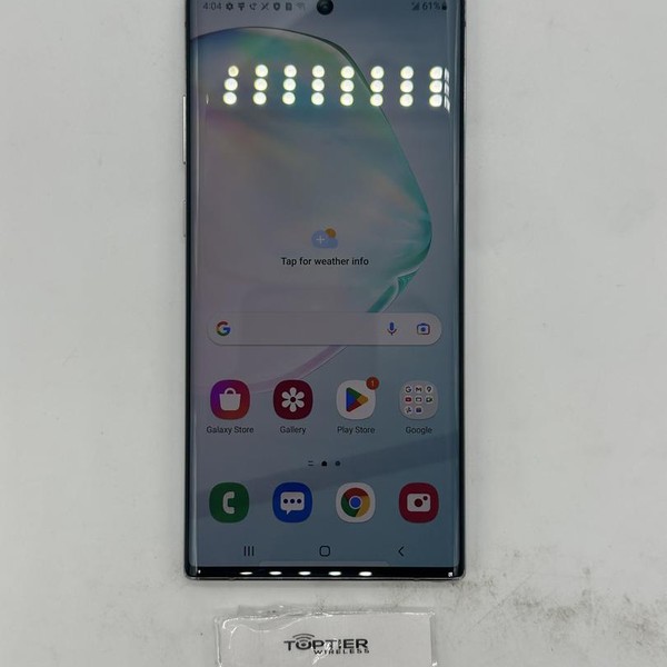 Samsung Galaxy Note 10 Plus 5G - Verizon, 256 GB, Aura Glow, 12 GB, SM-N976V