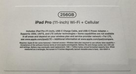 New
													Apple iPad Pro 11" 2018 - Unlocked, Gray, 256 GB, A2013, photo 3 of 4
