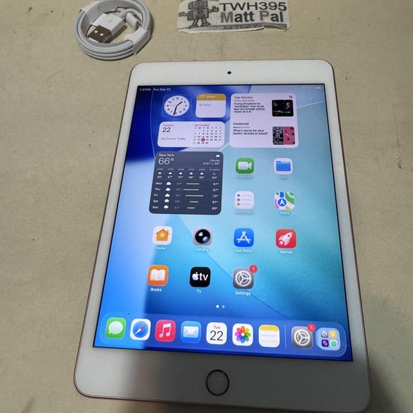 Apple iPad Mini (5th Gen) - Wi-Fi, 64 GB, Gold